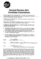 Gerry Adams Candidate Commitment