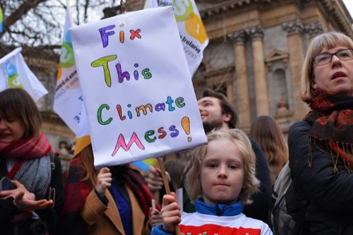 childrens climate rally