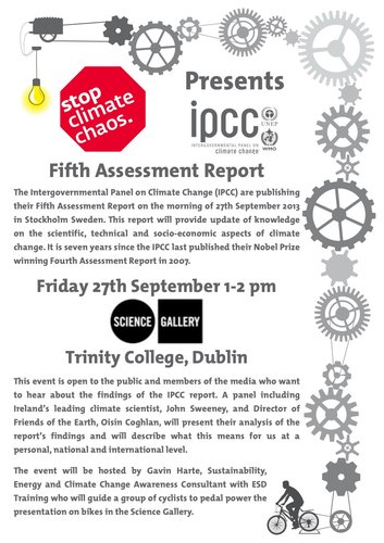 IPCC Event 27 September 2013